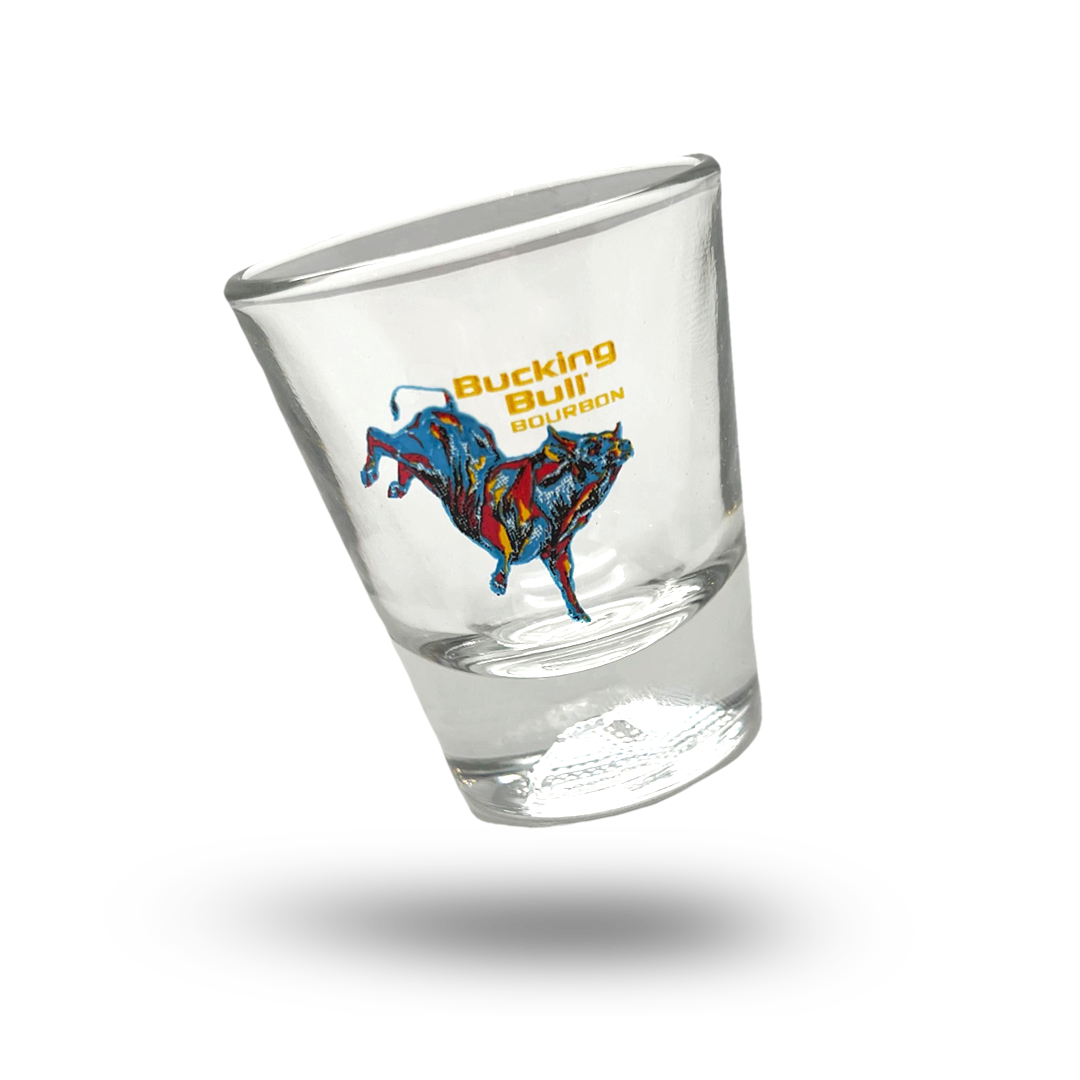 Bucking Bull Shot Glass