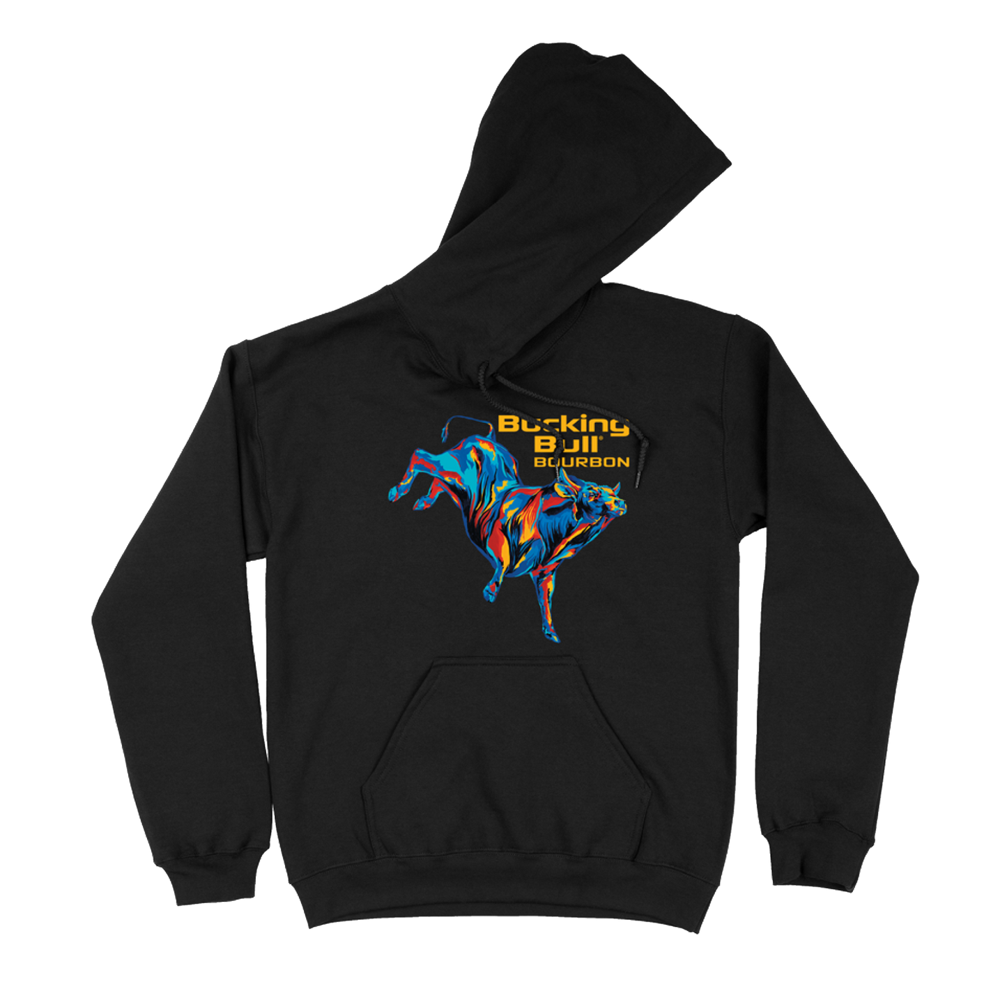 Bucking Bull Hoodie (Black)(Unisex)