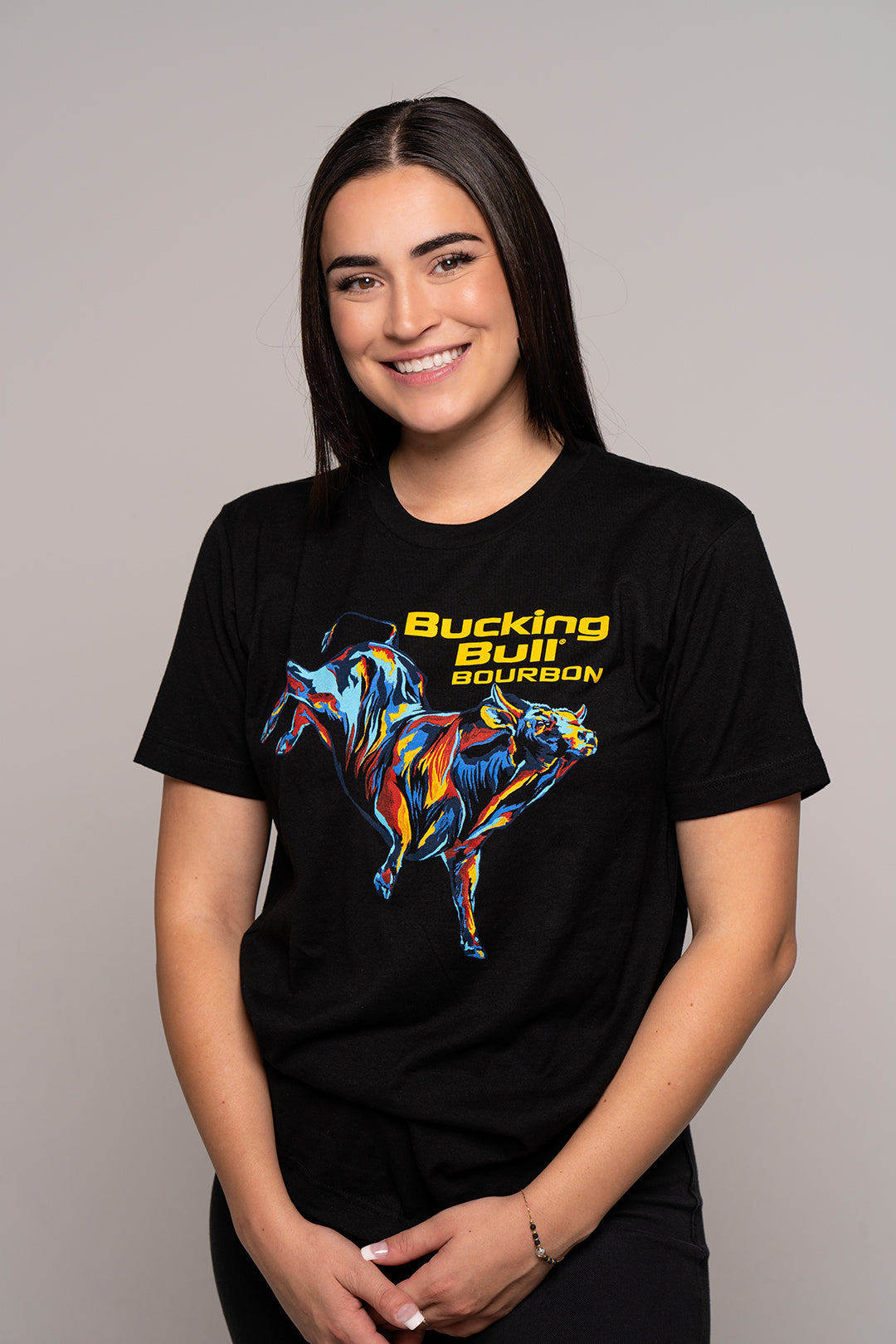 Bucking Bull Tee (Black)(Unisex)